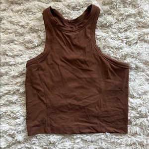 Lululemon ribbed nulu racerback yoga tank top